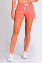 Short de Moletom Feminino Runner Larel Coral