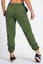 Calça Jogger Color Feminina  Peluciada Verde Militar Calça Jogger Color Feminina  Peluciada Verde Militar