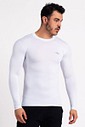 Camiseta Térmica Manga Longa Masculina Branco Camiseta Térmica Manga Longa Masculina Branco