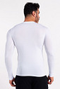 Camiseta Térmica Manga Longa Masculina Peluciada Branco Camiseta Térmica Manga Longa Masculina Peluciada Branco