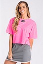 Cropped Estonado Rosa Neon 