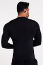Camiseta Térmica Manga Longa Masculina Peluciada Preto Camiseta Térmica Manga Longa Masculina Peluciada Preto