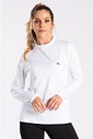 Camiseta Térmica Manga Longa Feminina Branco Camiseta Térmica Manga Longa Feminina Branco