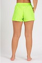 Short Praia Confort Feminino Liso Verde Lima