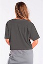 Cropped Estonado Travel Chumbo Cropped Estonado Travel Chumbo