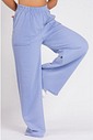 Calça Wide Leg Moletom Peluciada Lilás Calça Wide Leg Moletom Peluciada Lilás