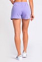 Short de Moletom Feminino Runner Larel Lilás Short de Moletom Feminino Runner Larel Lilás