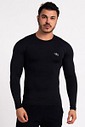 Camiseta Térmica Manga Longa Masculina Preto Camiseta Térmica Manga Longa Masculina Preto