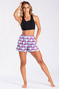 Short Praia Confort Feminino Folha