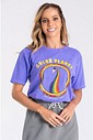 T-shirt Estonada Color Planet Roxo