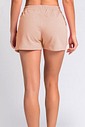 Short de Moletom Feminino Runner Larel Cappuccino 