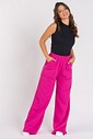 Calça Wide Leg Moletom Pink