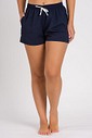 Short Praia Confort Feminino Liso Marinho Short Praia Confort Feminino Liso Marinho