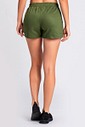 Short de Moletom Feminino Runner Larel Verde Militar Short de Moletom Feminino Runner Larel Verde Militar