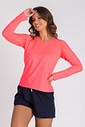 Camiseta Feminina UV Dry Manga Longa Raglan Rosa Neon Camiseta Feminina UV Dry Manga Longa Raglan Rosa Neon