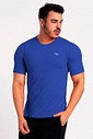 Camiseta Proteção Solar UV DRY Manga Curta Masculina Azul Royal