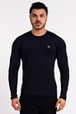 Camiseta Proteção Solar UV DRY Manga Longa Masculina Preto  Camiseta Proteção Solar UV DRY Manga Longa Masculina Preto