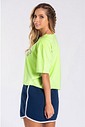 Cropped Estonado Verde Neon Dreaming Cropped Estonado Verde Neon Dreaming