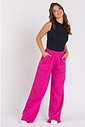 Calça Wide Leg Moletom Peluciada Pink Calça Wide Leg Moletom Peluciada Pink