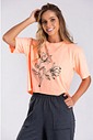 Cropped Estonado Flora Coral Cropped Estonado Flora Coral