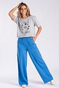 T-shirt Estonada Lua Cinza  T-shirt Estonada Lua Cinza
