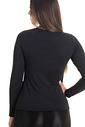 Camiseta Térmica Manga Longa Feminina Peluciada Preto Camiseta Térmica Manga Longa Feminina Peluciada Preto