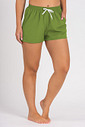 Short Praia Confort Feminino Liso Verde Abacate Short Praia Confort Feminino Liso Verde Abacate