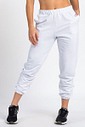 Calça Jogger Color Feminina Peluciada Branco Calça Jogger Color Feminina Peluciada Branco