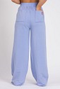 Calça Wide Leg Moletom Lilás Calça Wide Leg Moletom Lilás