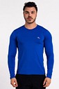 Camiseta Proteção Solar UV DRY Manga Longa Masculina Azul Royal Camiseta Proteção Solar UV DRY Manga Longa Masculina Azul Royal