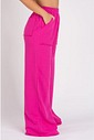 Calça Wide Leg Moletom Peluciada Pink Calça Wide Leg Moletom Peluciada Pink