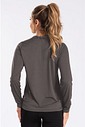 Camiseta Térmica Manga Longa Feminina Chumbo Camiseta Térmica Manga Longa Feminina Chumbo