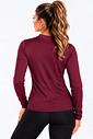 Camiseta Térmica Manga Longa Feminina Peluciada Bordo
