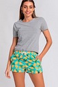 Short Praia Confort Feminino Banana Short Praia Confort Feminino Banana