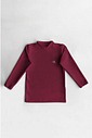 Camiseta Térmica Manga Longa Peluciada Infantil Bordo Camiseta Térmica Manga Longa Peluciada Infantil Bordo