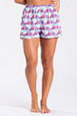 Short Praia Confort Feminino Folha