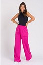Calça Wide Leg Moletom Peluciada Pink Calça Wide Leg Moletom Peluciada Pink