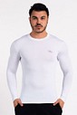 Camiseta Térmica Manga Longa Masculina Branco Camiseta Térmica Manga Longa Masculina Branco