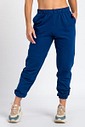 Calça Jogger Color Feminina  Peluciada Marinho