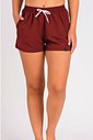 Short Praia Confort Feminino Liso Bordo Short Praia Confort Feminino Liso Bordo