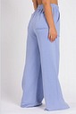 Calça Wide Leg Moletom Peluciada Lilás Calça Wide Leg Moletom Peluciada Lilás
