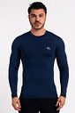 Camiseta Térmica Manga Longa Masculina Peluciada Marinho Camiseta Térmica Manga Longa Masculina Peluciada Marinho