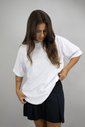 T-shirt Oversized Lisa Branca Luxo Urbano T-shirt Oversized Lisa Branca Luxo Urbano
