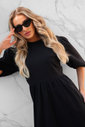 Vestido Victoria Luxo Urbano Preto
