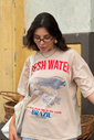 T-shirt Oversized Fresh Water Luxo Urbano