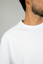 T-shirt Oversized Masculina Branca Luxo Urbano T-shirt Oversized Masculina Branca Luxo Urbano