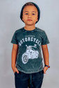 Camiseta Infantil Menino Motorcycle Luxo Urbano