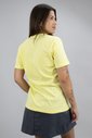 T-shirt Tradicional Lisa Amarelo Luxo Urbano
