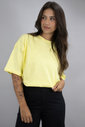 T-shirt Oversized Lisa Amarelo Luxo Urbano