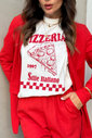T-shirt Oversized Pizzeria Luxo Urbano